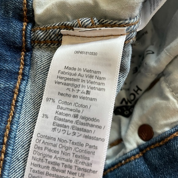 Madewell 10” high rise skinny jeans - Picture 8 of 8